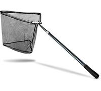 Storfisk fishing & more Épuisette télescopique XXL pour pêche - Filet caoutchouté - Mécanisme de pliage - 225 cm