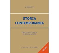 Storia contemporanea. Dall'Unità d'Italia ai nostri giorni