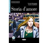 Storia d'amore (B1) Livre avec 1 CD audio - Cinzia Medaglia - Cideb Black Cat - Livre CD - Méthode de langue CD