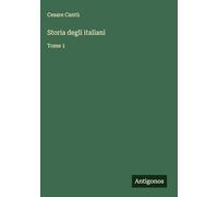 Storia degli italiani: Tome 1