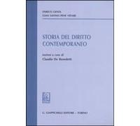 Storia Del Diritto Contemporaneo. Lezioni