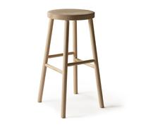 Storia Tabouret Bois de Frêne Laqué 75 cm