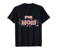 Stork Mom - Cigogne drôle T-Shirt Graphique avec Valeur