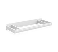 StorkCraft Surmatelas à langer universel - Transforme la commode en station à langer, s'adapte à un matelas à langer de taille standard, 3 compartiments pour changer les essentiels, fond en feutre