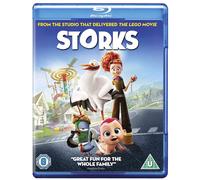 Storks (2016) (Blu-ray) Andy Samberg Danny Trejo Jennifer Aniston Jordan Peele