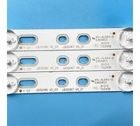 STORKY Bande de rétroéclairage LED (3) for 32PFS 6402/12 E465853 LB32080 V0_01 32PHT4201 32PFT4131 32PHH4101 32LJ500 32LH500D 32PFS6401 (Color : 1 Set)