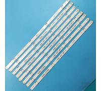 STORKY Bande de rétroéclairage LED for téléviseur 49 Pouces 49LJ58300W 49UH603V 49UH620V LC490DGE 6916L-2705A 6916L-2706A 6916L-2707A 6916L-2708A (Color : 1 Set)