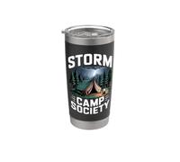 Storm Camp Society Camping Sous Pluie Gobelet isotherme en acier inoxydable double paroi