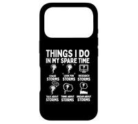 Storm Chaser Tornado Chasing Funny Twister Chasers Hommes Enfants Coque pour iPhone 17 Pro