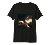 Storm Chaser Tornado Twister Météorologue météo Enfants Hommes T-Shirt Haut de Gamme