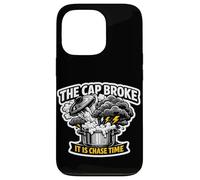 Storm Chasing The Cap Broke Thermodynamics Chase Time Coque pour iPhone 13 Pro