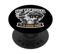 Storm Chasing The Cap Broke Thermodynamics Chase Time PopSockets PopGrip Adhésif