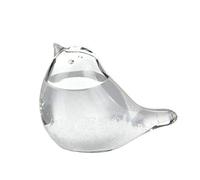 Storm Glass Weather Forecaster - Stations Météo en Verre Storm en Forme D'oiseau, Bouteilles en Verre Décoratives De Bureau pour Bureau À Domicile, Cadeau De La Saint-Valentin