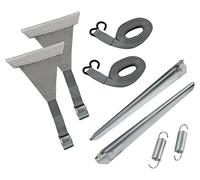 Storm Guy Lot de 2 haubans pour auvents à cassette, rail d'auvent, camping-car, caravane, corde de haubanage