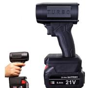 Storm Industries Jet Blower 2.0, Electric Cordless Leaf Blower 140,000 RPM 200 Mph, Souffleur de Feuilles sans Fil 21V, Mini Souffleur à Feuilles avec Turbocompresseur pour Le soufflage de la Neige