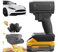 Storm Industries Jet Blower 2.0 - Sèche-linge électrique sans fil pour voiture, terrasse, pelouse, feuilles soufflantes (pour Dewalt) - 130 000 tr/min - 200 km/h