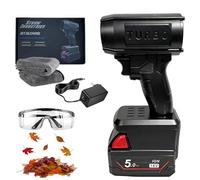 Storm Jet Blower 2.0 - Sèche-linge sans fil pour voiture, terrasse, neige, pelouse (pour Dewalt) - 160 000 tr/min - 200 Mph, pour voiture, patio, neige, pelouse