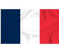 Storm&Lighthouse Drapeau France Français 1,5 m x 0,9 m avec Œillets