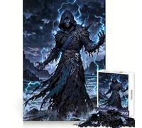Storm Reaper︰ La colère des marées abyssales Puzzle de 1000 pièces pour Adolescents Jeu de logique mentale Loisirs Finitions soignées Cadeau spécial 38x26cm