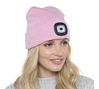 Storm Ridge Bonnet pour femme avec lampe LED (taille unique) (rose bébé), Bébé rose