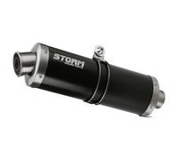 Storm Steel Black Ovale Silencieux