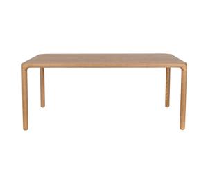 STORM - Table repas frêne naturel L180 Marron clair