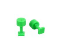 Storm Tabs Adaptateur Adhésif PDR 9x9 mm Dead Center Colle Chaude Débosselage sans Peinture DSP - Bosses de Grêle (Couleur Vert - Paquet 5 Pcs) AWSPLASTIC 00099DG