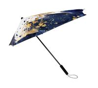STORMAXI - Parapluie pliant - Aérodynamique - Manuel - Résistant au vent - Multicolore - 92 cm