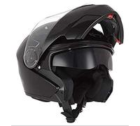 STORMER 40D-D01-A02 Casque Modulable Turn, Noir Verni, Taille XL