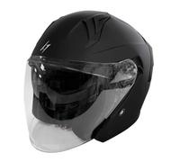 Casque Jet STORMER Run ECE 22.06 Bluetooth Écran Solaire | Casque jet homologué ECE 22.06, avec écran solaire intégré, préparation Bluetooth, intérieur lavable et ventilation réglable.