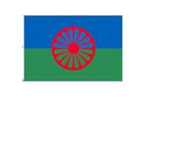 Stormflag Drapeau Gypsi 3x5ft Drapeau Tzigane 90x150cm en polyester pongé 90g avec œillets et Double couture