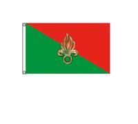 Stormflag Drapeau Légion étrangère 3x5ft Drapeau Armée Francaise 90x150cm polyester 90g avec œillets et Double couture