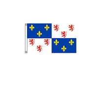 Stormflag Drapeau Picardie 3x5ft Drapeau Régions françaises 90x150cm Tricot de chaîne with Chaîne de polyester à double couture