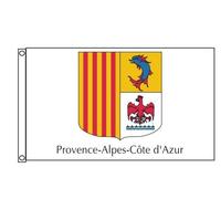 Stormflag Drapeau Provence-Alpes-Côte d'Azur 90x150cm Drapeau Provençal - France 3x5ft en polyester 90g avec œillets et Double couture