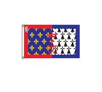 Stormflag Drapeau Régions françaises 90x150cm Drapeau Pays de la Loire 3x5ft Polyester 90g avec œillets et Double couture