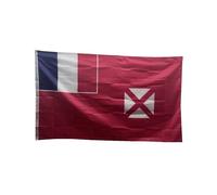 Stormflag Drapeau Wallis et Futuna France 90x150cm Drapeau Régions françaises 3x5ft polyester 90g avec œillets et Double couture