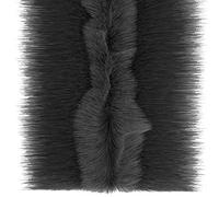 Stormguard 05 Am055007mbl Multi Rouleaux de porte de garage Brosse à poils Bourrelet d'étanchéité, Noir, 7 m, Lot de 2 pièces