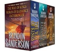 Stormlight Archive MM Boxed Set I Books 13 The Way of Kings Words of Radiance Oathbringer by Brandon Sanderson Brandon Sanderson (Auteur)