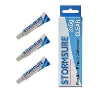 Stormsure Adhésif en tubes transparent – 3 x 5 g / 3 x 15 g