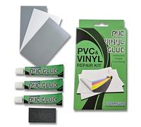 Stormsure PVC/Vinyl Repair Patches with Specialist PVC Adhesive - Réparer les trous, les déchirures et les fuites : Idéal pour les piscines et autres
