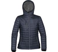 Stormtech - Veste matelassée "Gravity" Matière thermique pour femme PC5058 (L) (Bleu marine/Charbon de bois)
