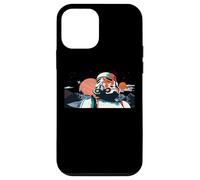 Stormtrooper Original Scène rétro de Chasseur Orange Sarcelle Coucher de Soleil Coque pour iPhone 12 Mini