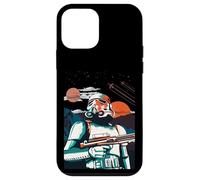 Stormtrooper Original Scène rétro Orange Coucher de Soleil Coque pour iPhone 12 Mini