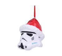 Nemesis Now Stormtrooper Décoration à Suspendre en Forme de Chapeau de Père Noël Blanc 8,3 cm