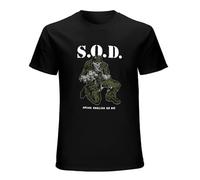 Stormtroopers of Death-S.O.D.-Crossover Thrash Band T-Shirt Black L