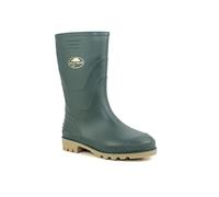 Stormwells Bottes en caoutchouc imperméables unisexes à enfiler pour garçons et filles, Vert, 35 1/3 EU