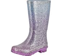 StormWells - Bottes en caoutchouc pour filles, paillettes DF2144 (33 UE) (Lilas)