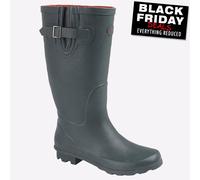 Stormwells Helmsley Classique Femmes Imperméable Caoutchouc en Vert Coupe Large