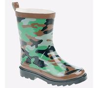 StormWells Bottes de pluie enfant Tornade Imperméable Rouge camouflage