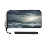 Stormy Sea Sac fourre-tout tendance, sac à main à bandoulière pour femme, sac à main pour femme, sac de rangement mignon pour femme